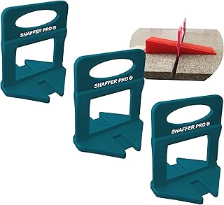 Cale autonivelant pour carrelage SHAFFER PRO 1000 croisillons de nivellement carrelage 2mm outil niveleur du carreleur systeme de nivellement à pince