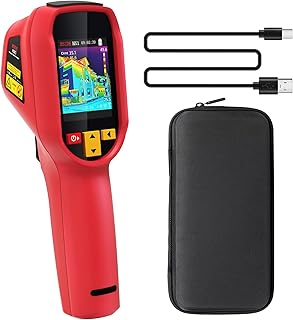 BSIDE HX1 Caméra Thermique Portable Haute Résolution 240 x 240 avec Taux de Rafraîchissement 25Hz 15 Palettes Couleurs -4°F à 1022°F Caméra Thermique Infrarouge pour Fuite d