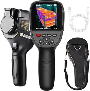 Caméra Thermique 256x192 avec Fusion Double Lumière, Plage de Température de -4 à 1022°F pour l
