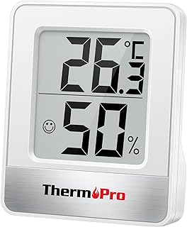 ThermoPro TP49 Petit Hygromètre Numérique Thermomètre Intérieur Thermomètre D