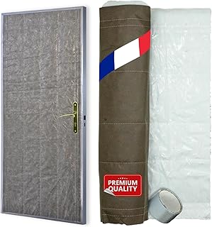 Kit, Isolation Thermique Porte de Service, 85 x 210 x 1 cm - Isolant Porte de Service, Multicouches, Ruban Adhésif Inclus - Qualité Premium - Fabriqué en France
